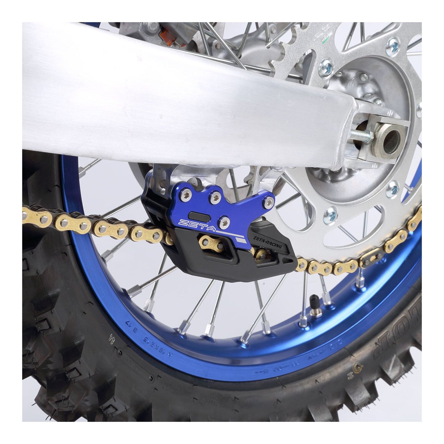 Zeta Chain Guide - Yamaha YZ250F (\'24-) / YZ450F (\'23-) - Blue