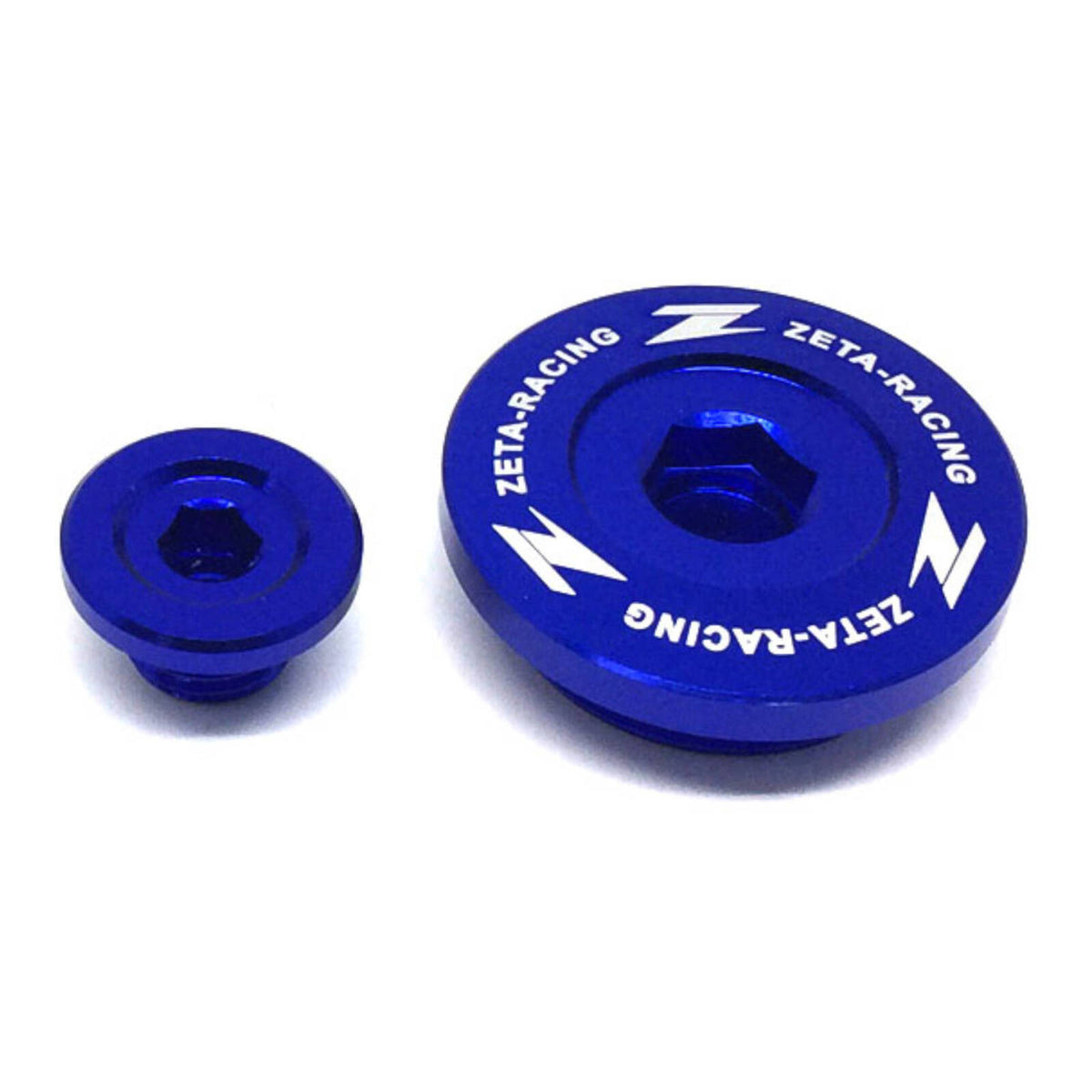 Zeta Engine Plugs - Kawasaki KXF250 ‘11-’19 / KXF450 ‘09-’18 - Blue
