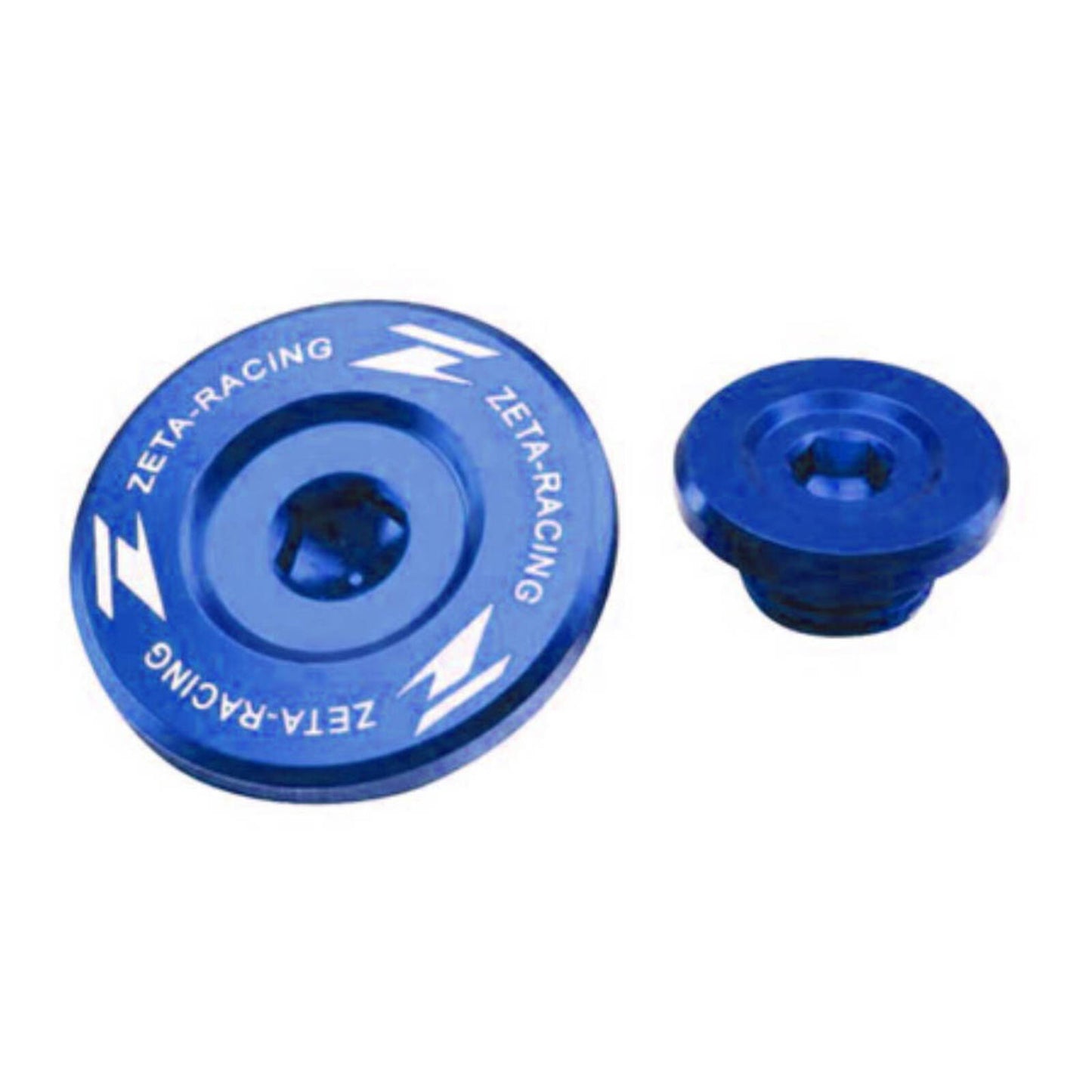 Zeta Engine Plug Set - Yamaha YZ250F (\'01-\'13), WR250R / WR250X, TT-R50 - Blue