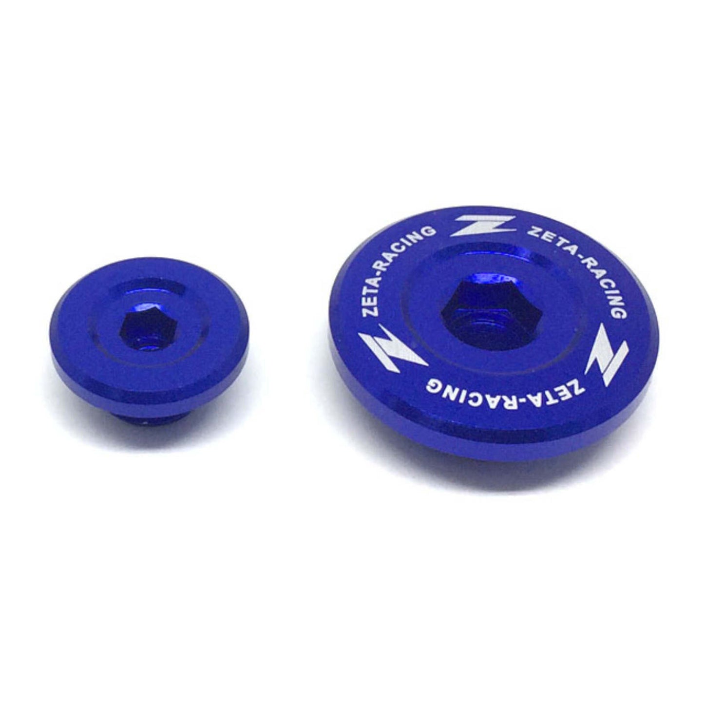 Zeta Engine Plug Set - Yamaha YZ450F (\'06-\'09), WR250F / WR450F (\'03-) - Blue