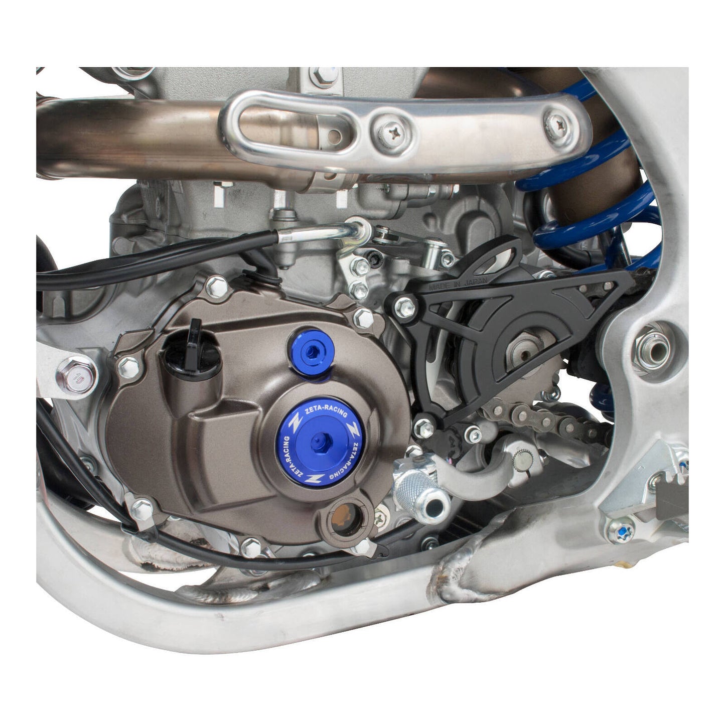 Zeta Engine Plug Set - Yamaha YZ250F (\'14-), YZ450F (\'14-) - Blue