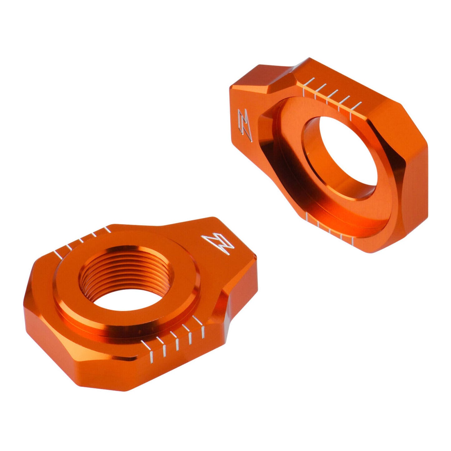 Zeta Rear Axle Block - KTM SX / XC (\'23-), EXC / XC-W (\'24-) - Orange