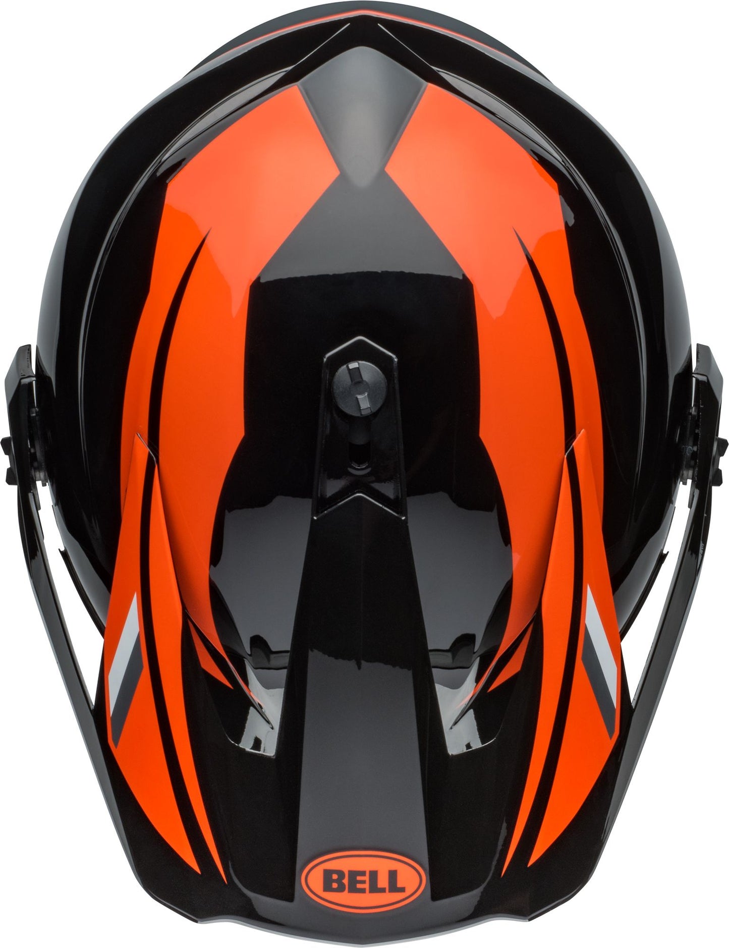 BELL MX-9 ADVENTURE MIPS ALPINE HELMET - GLOSS BLACK/ORANGE