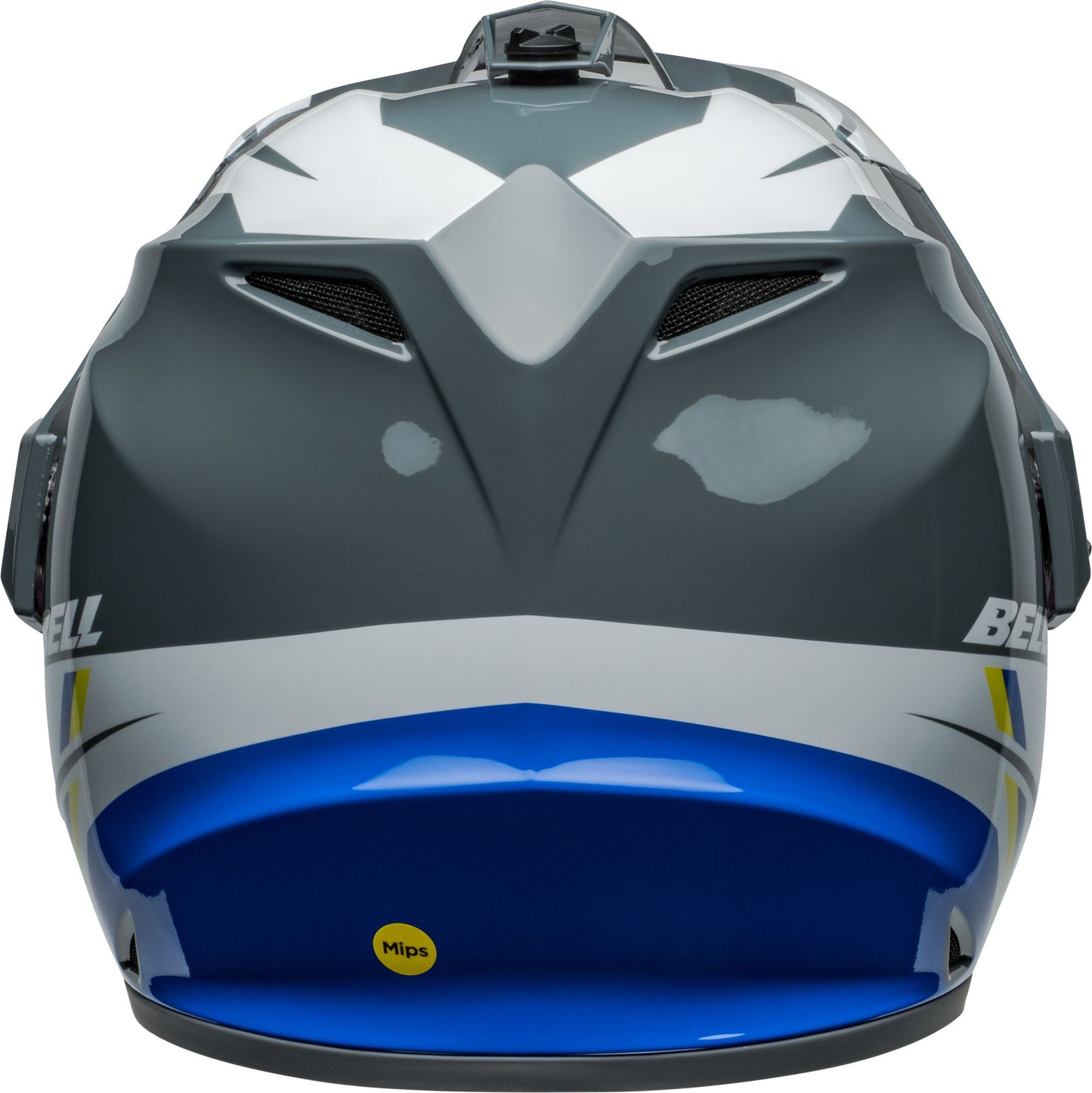 BELL MX-9 ADVENTURE MIPS ALPINE HELMET - GLOSS GREY/BLUE