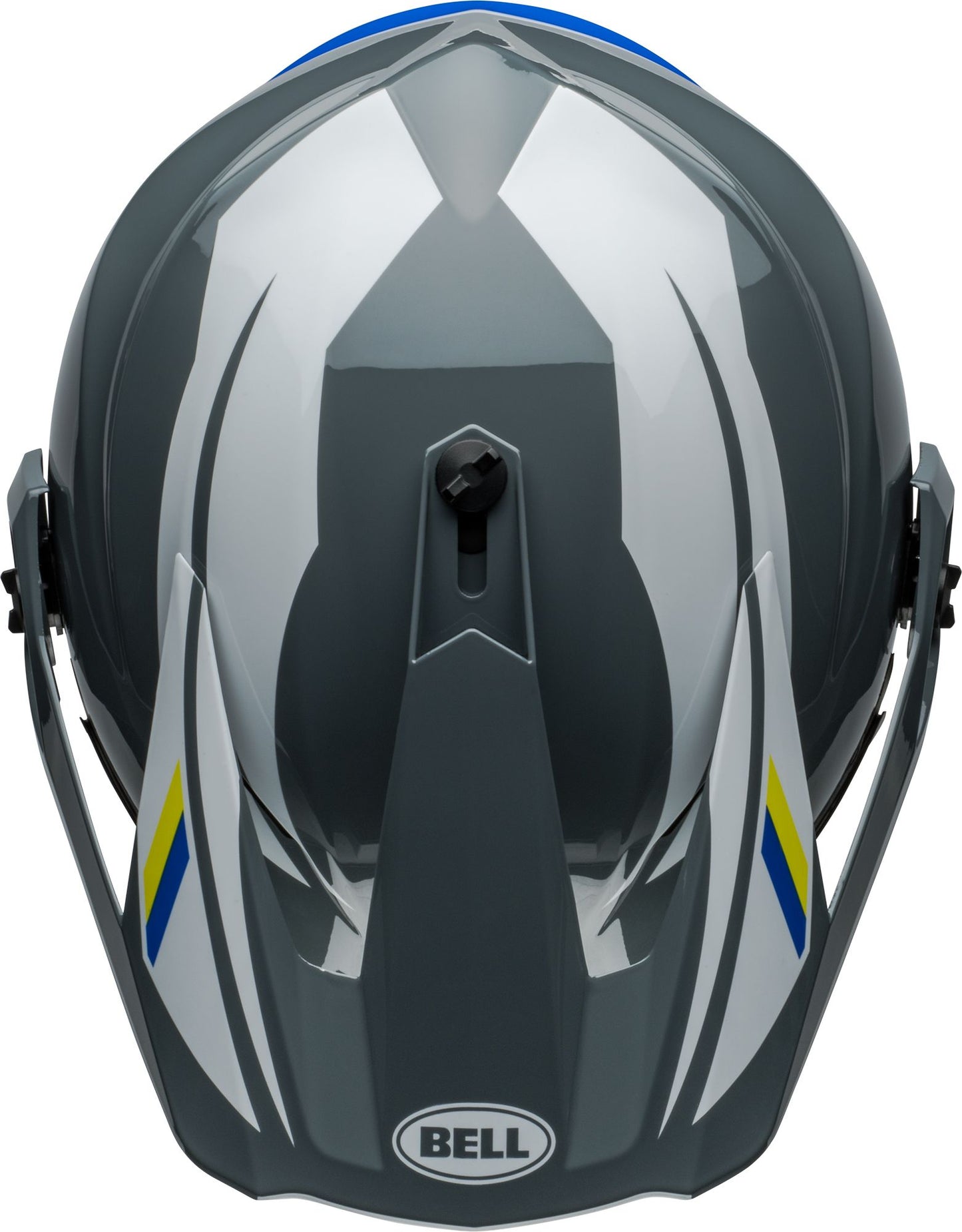 BELL MX-9 ADVENTURE MIPS ALPINE HELMET - GLOSS GREY/BLUE
