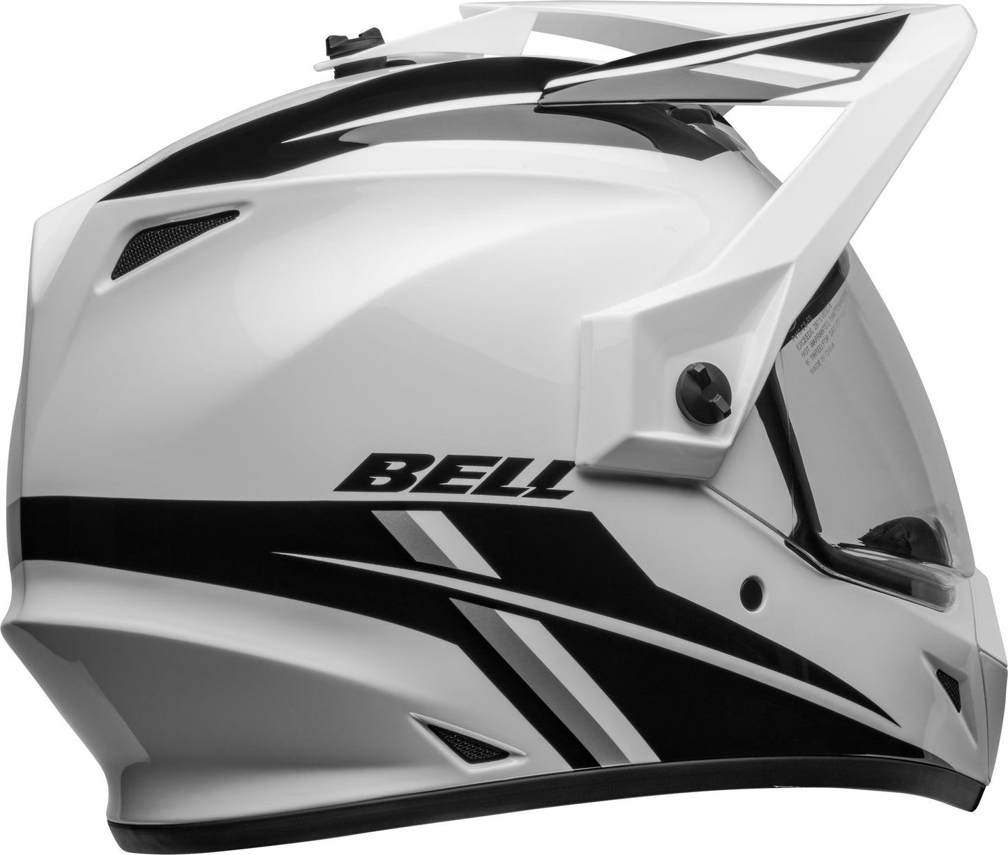 BELL MX-9 ADVENTURE MIPS ALPINE HELMET - GLOSS WHITE/BLACK