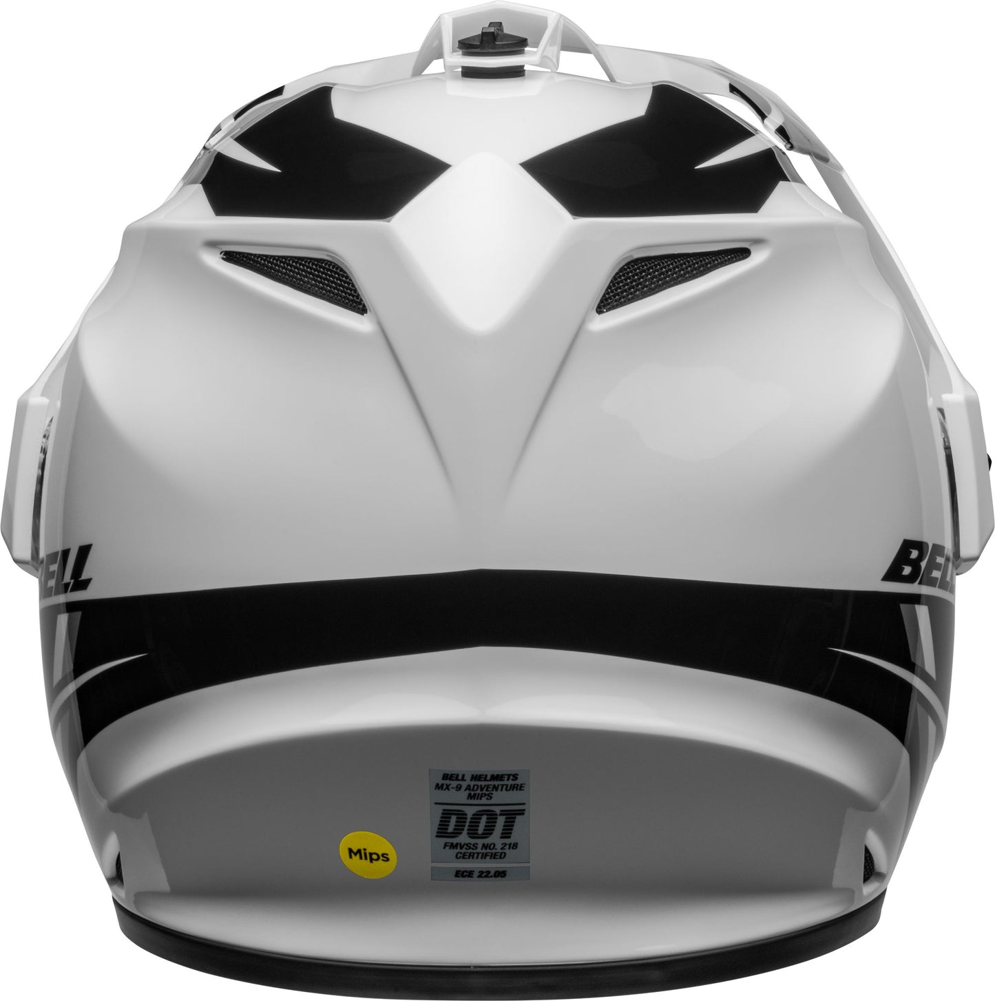 BELL MX-9 ADVENTURE MIPS ALPINE HELMET - GLOSS WHITE/BLACK