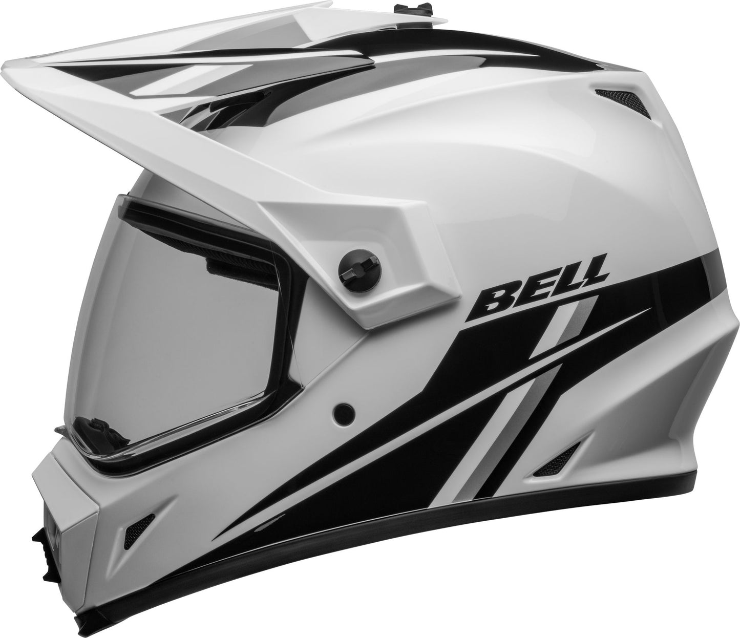 BELL MX-9 ADVENTURE MIPS ALPINE HELMET - GLOSS WHITE/BLACK