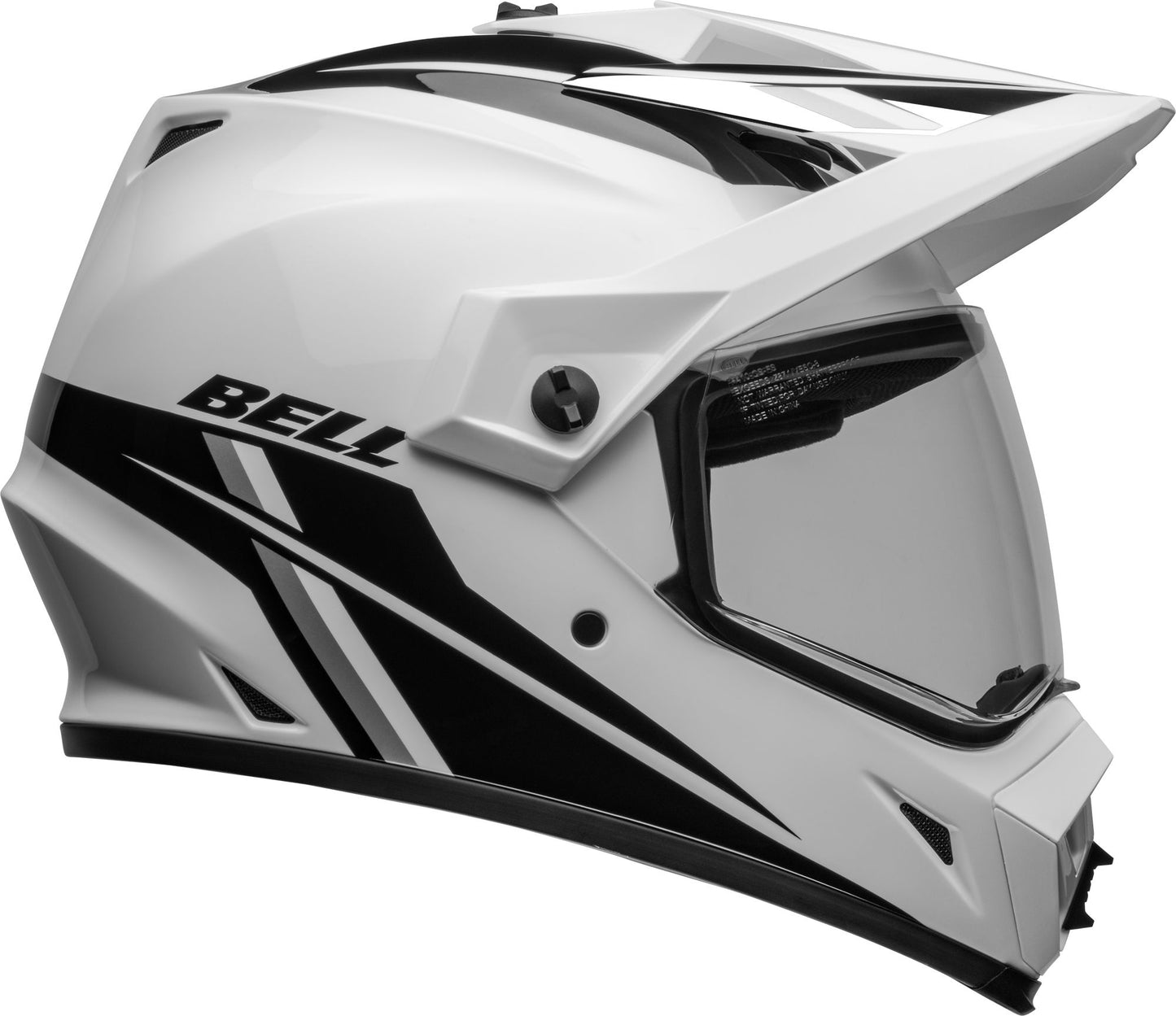 BELL MX-9 ADVENTURE MIPS ALPINE HELMET - GLOSS WHITE/BLACK