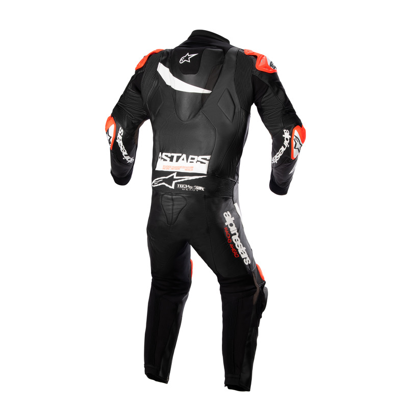 ALPINESTARS GP PLUS V4 1PC LEATHER SUIT - BLACK WHITE