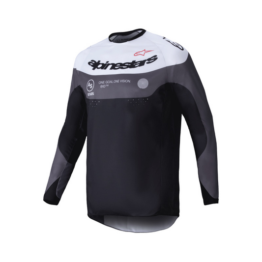 ALPINESTARS 2026 PRO-DURA JERSEY - BLACK MAGNET WHITE