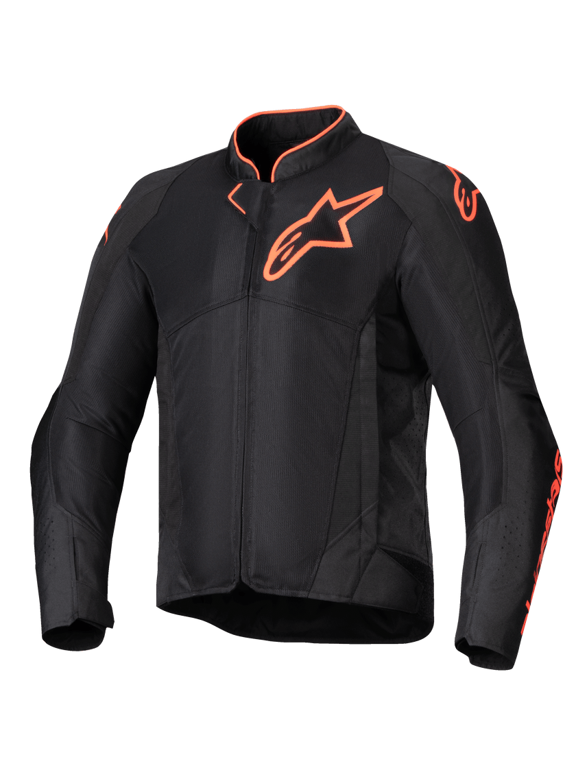 ALPINESTARS VIPER AIR V4 JACKET - BLACK FLURO RED