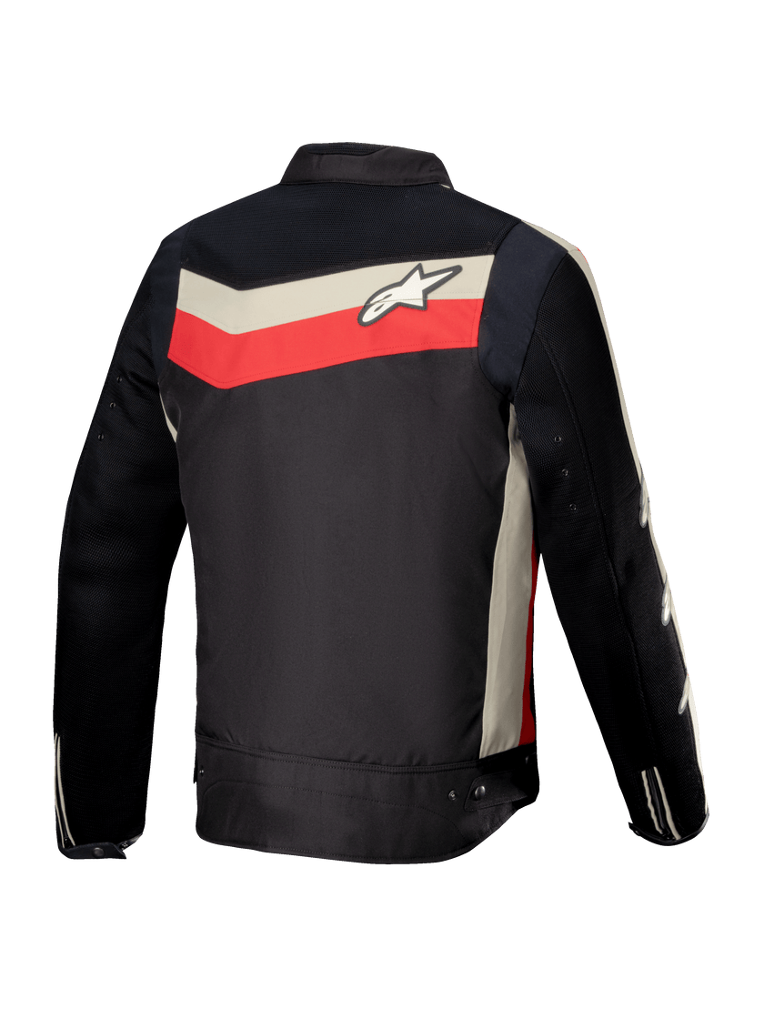 ALPINESTARS T DYNO AIR JACKET - BLACK BRIGHT RED ECRU