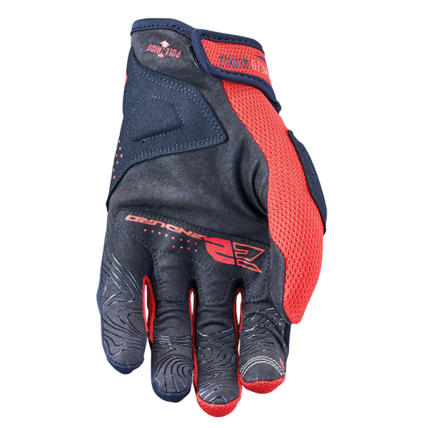 FIVE E2 ENDURO GLOVES - BLACK RED