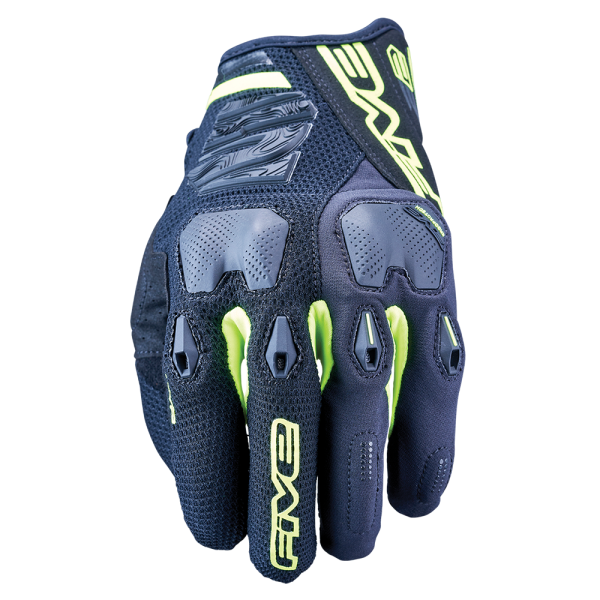 FIVE E2 ENDURO GLOVES - BLACK FLURO