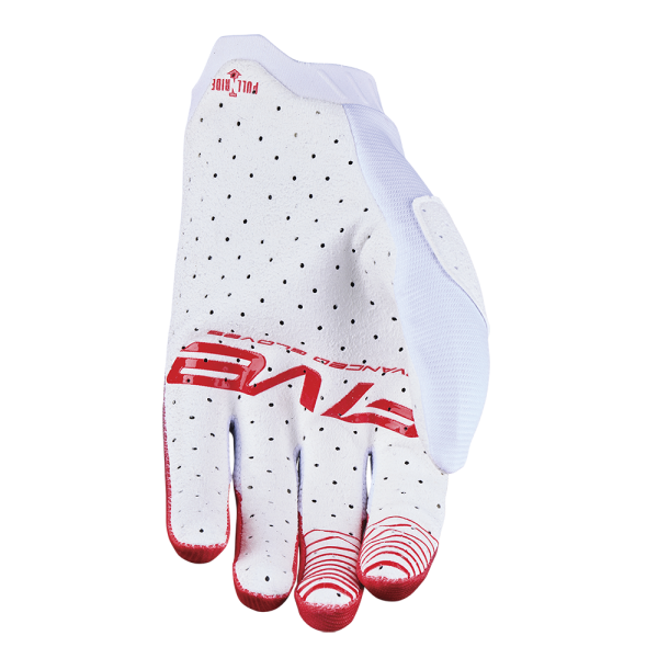 FIVE MXF-2 EVO GLOVES - SPLIT WHITE/RED/BLUE