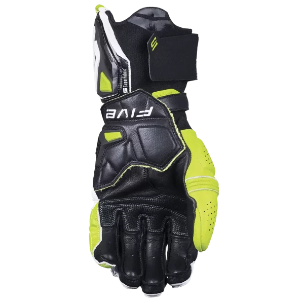 FIVE RFX-1 EVO GLOVES - WHITE/FLURO YELLOW