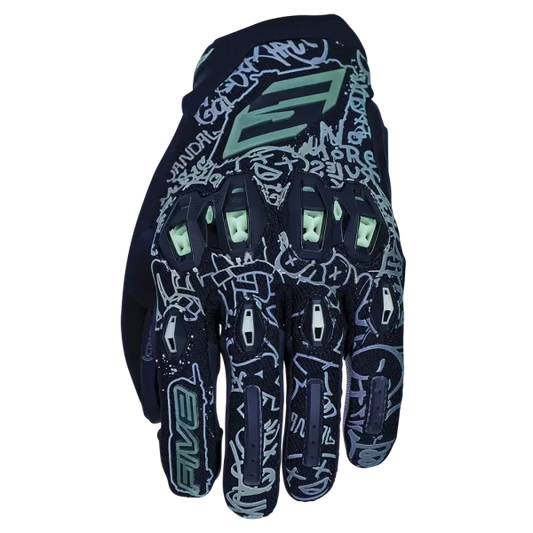FIVE STUNT EVO 2 GLOVES - GRAFFITI GLOW