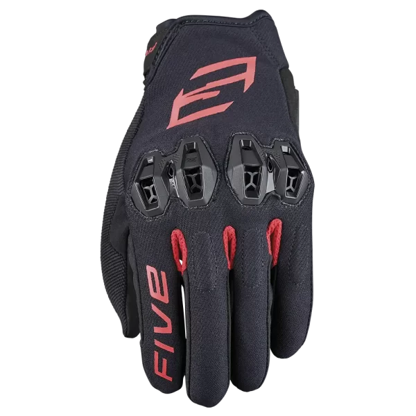 FIVE TRICKS GLOVES - BLACK/RED