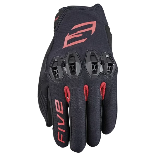 FIVE TRICKS GLOVES - BLACK/RED