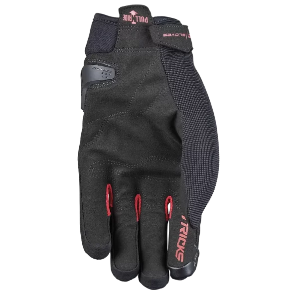FIVE TRICKS GLOVES - BLACK/RED