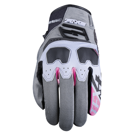 FIVE TFX-4 LADIES GLOVES - GREY/PINK