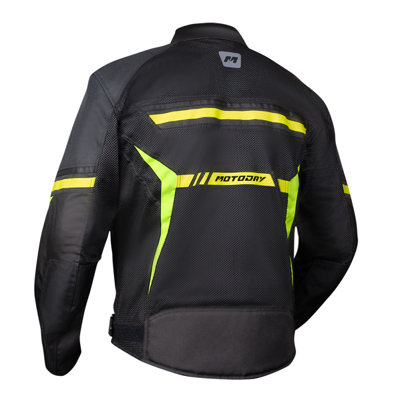 MOTO DRY X-VENT EVO JACKET - BLACK/HI-VIS