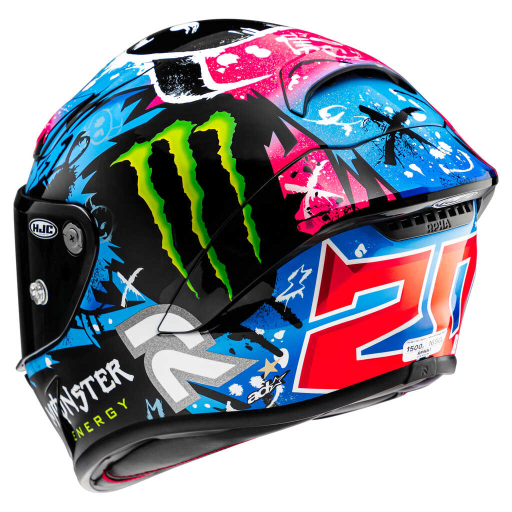 HJC RPHA 1 QUARTARARO LE MANS SPECIAL HELMET - MC28