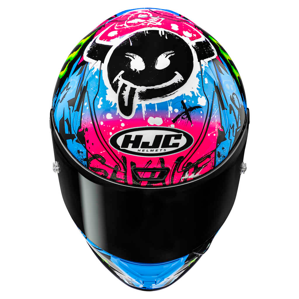 HJC RPHA 1 QUARTARARO LE MANS SPECIAL HELMET - MC28