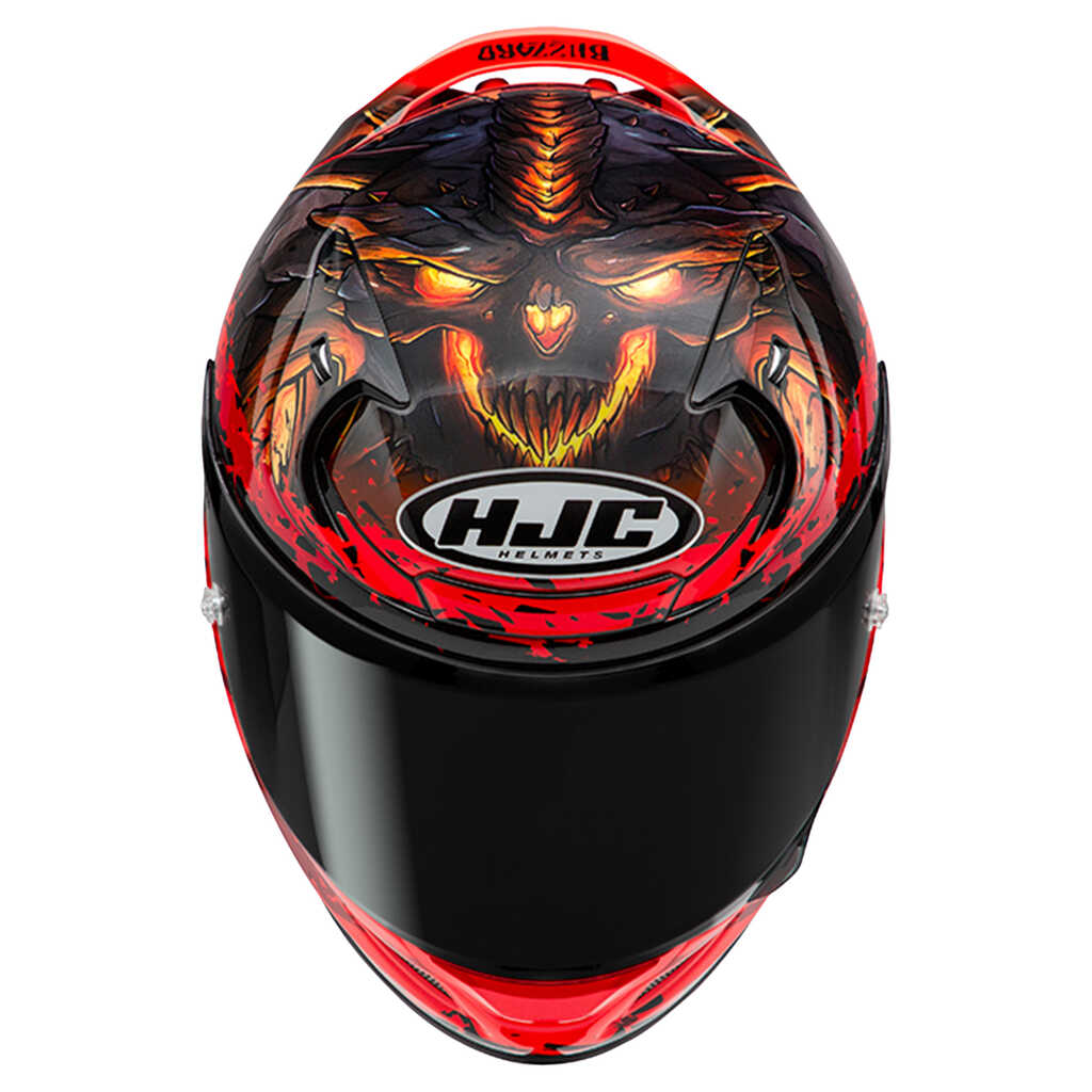HJC RPHA 12 DIABLO BLIZZARD HELMET - MC1