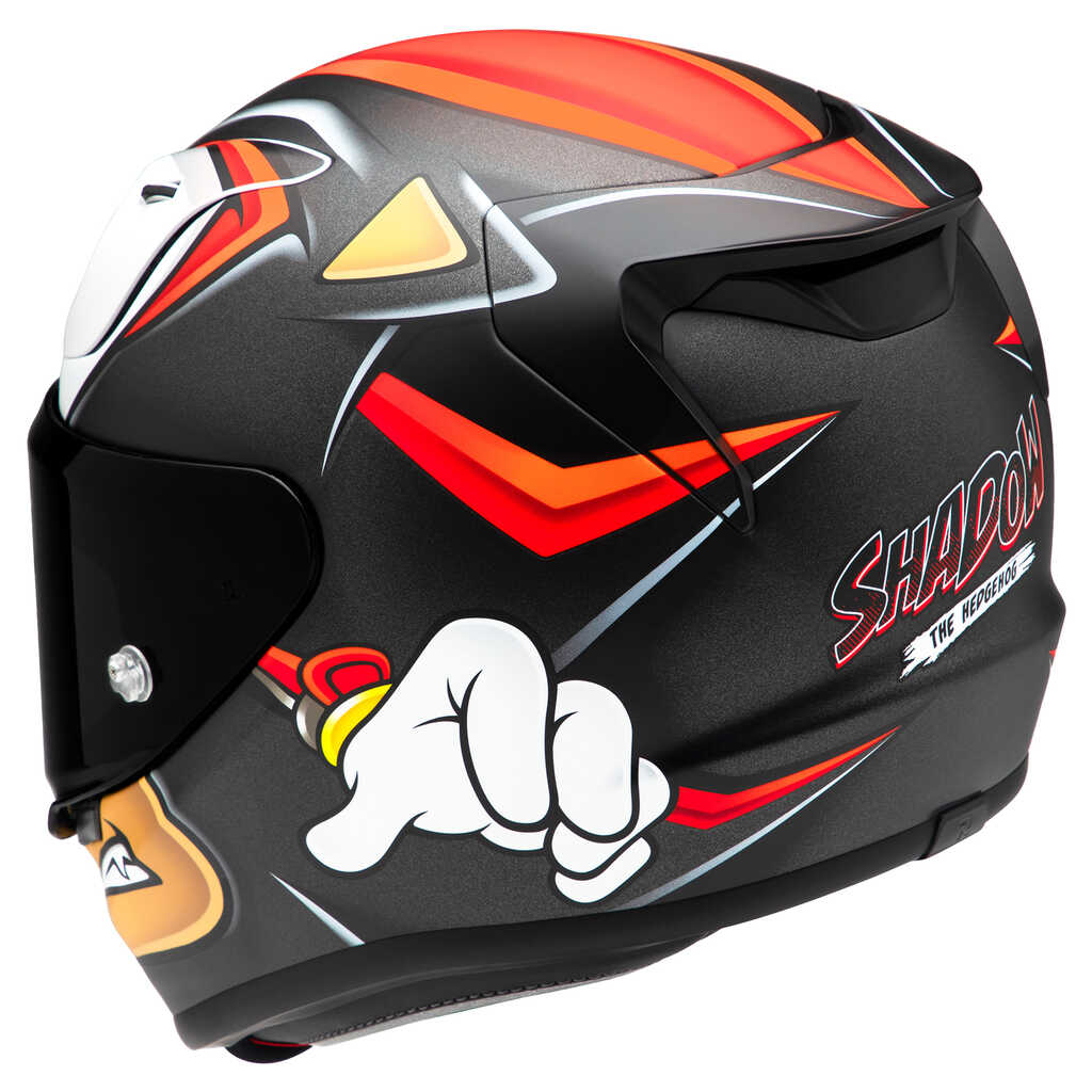 HJC RPHA 12 SHADOW THE HEDGEHOG HELMET - MC1SF