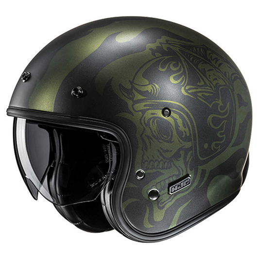 HJC V31 FLAME HELMET - MC4SF