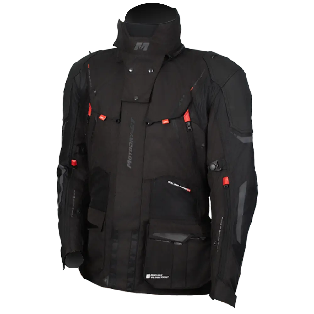 MOTODRY GT JACKET - BLACK