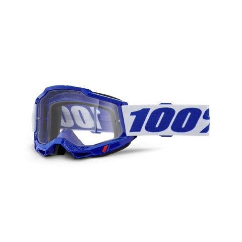 100% ACCURI 2 OTG BLUE GOGGLE - CLEAR LENS