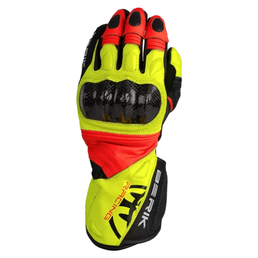 BERIK SP1 CARBON GLOVES - BLACK/HI-VIZ/RED