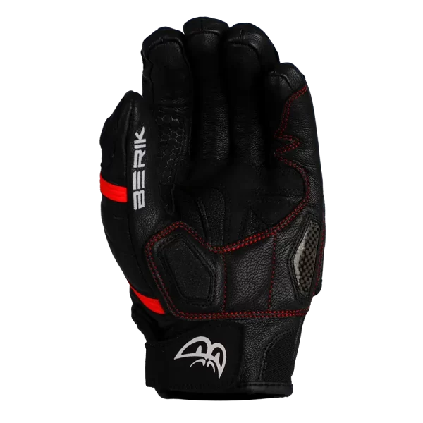 BERIK SP2 CARBON GLOVES - BLACK/RED