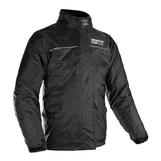 OXFORD RAINSEAL OVER JACKET - BLACK