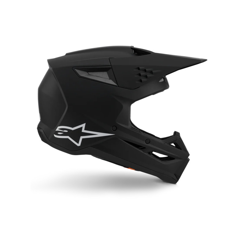 ALPINESTARS 2026 S-M3 SOLID HELMET - BLACK MATTE