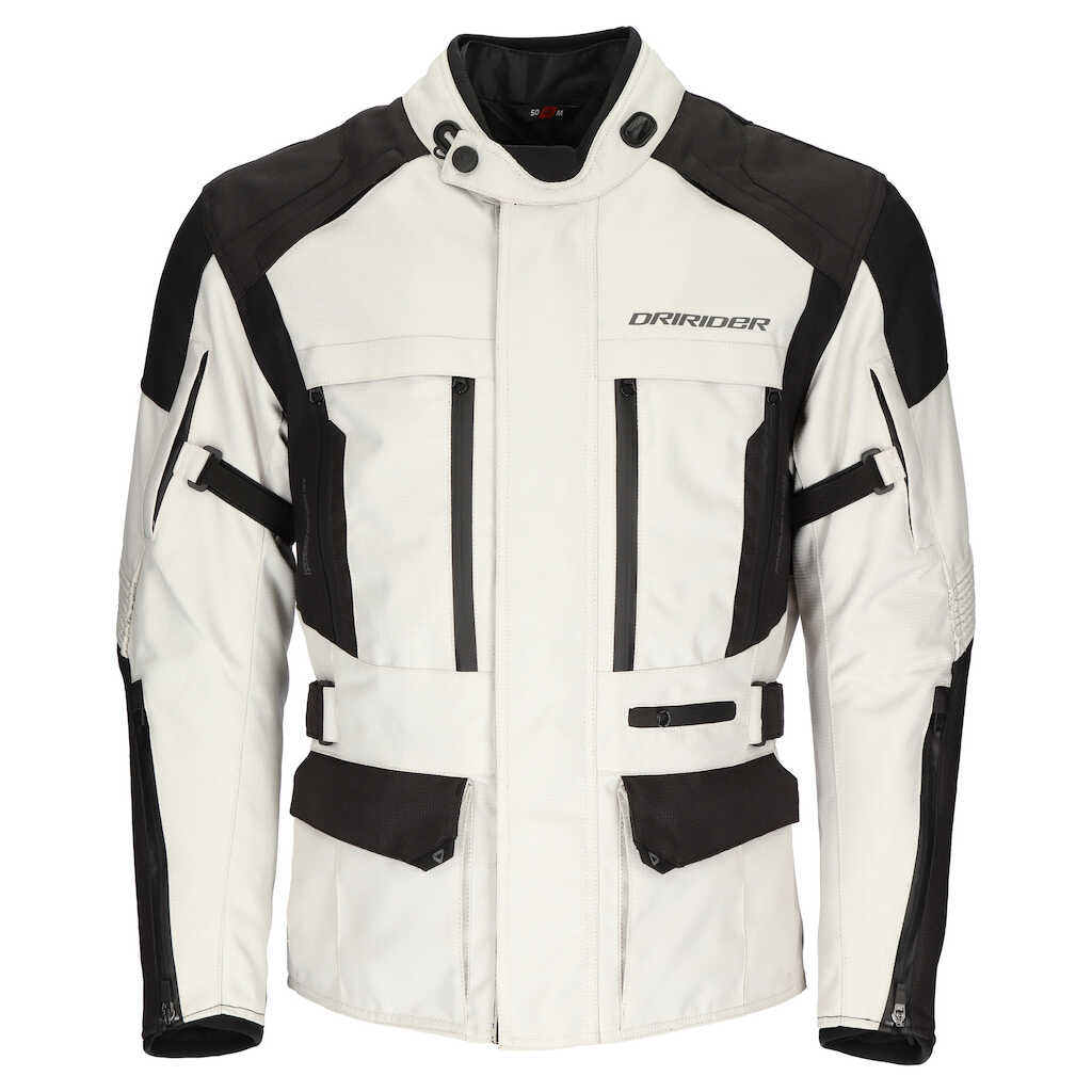 DRIRIDER EXPLORER JACKET - LIGHT GREY