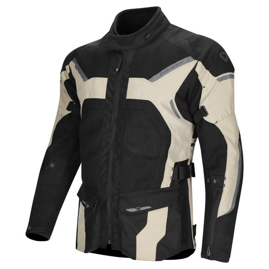 DRIRIDER APEX 6 AIRFLOW JACKET - SAND/BLACK