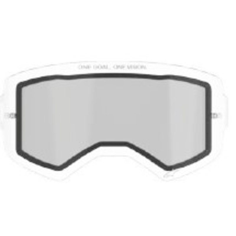 ALPINESTARS SUPERTECH DOUBLE PANE LENS - BLUE/CLEAR