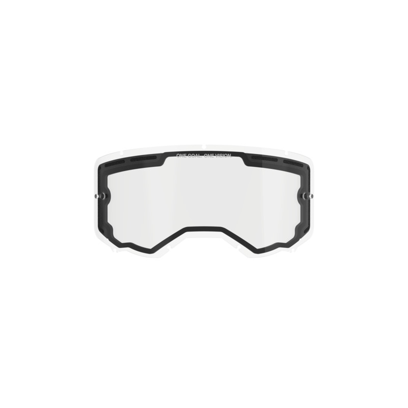ALPINESTARS VISION 8-5-3 DOUBLE PANE LENS - CLEAR/AFTERBURN