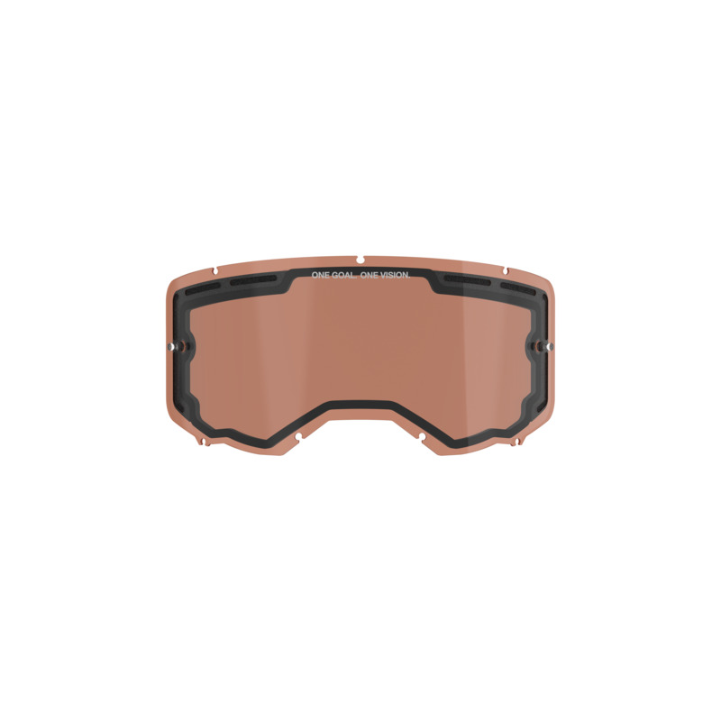 ALPINESTARS VISION 8-5-3 DOUBLE PANE LENS - CLEAR/AFTERBURN