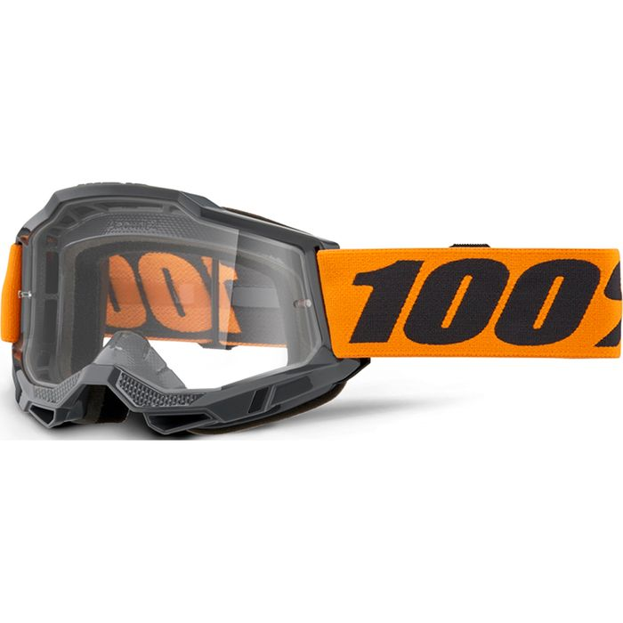 100% ACCURI 2 OTG ORANGE GOGGLE - CLEAR LENS