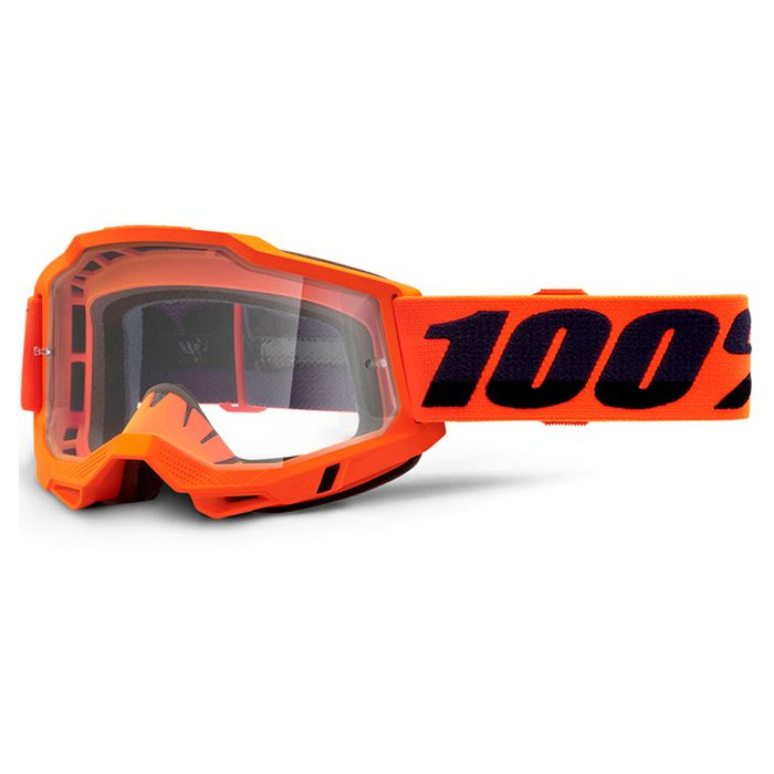 100% ACCURI 2 OTG ORANGE GOGGLE - CLEAR LENS