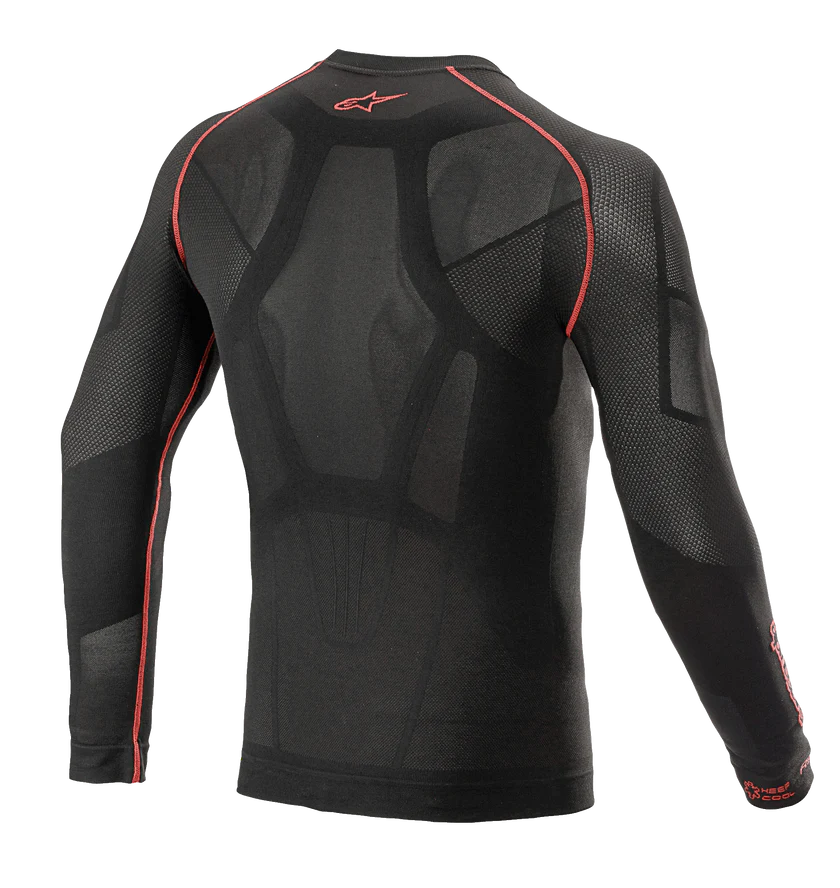 ALPINESTARS RIDE TECH V2 TOP L/S SUMMER - BLACK RED