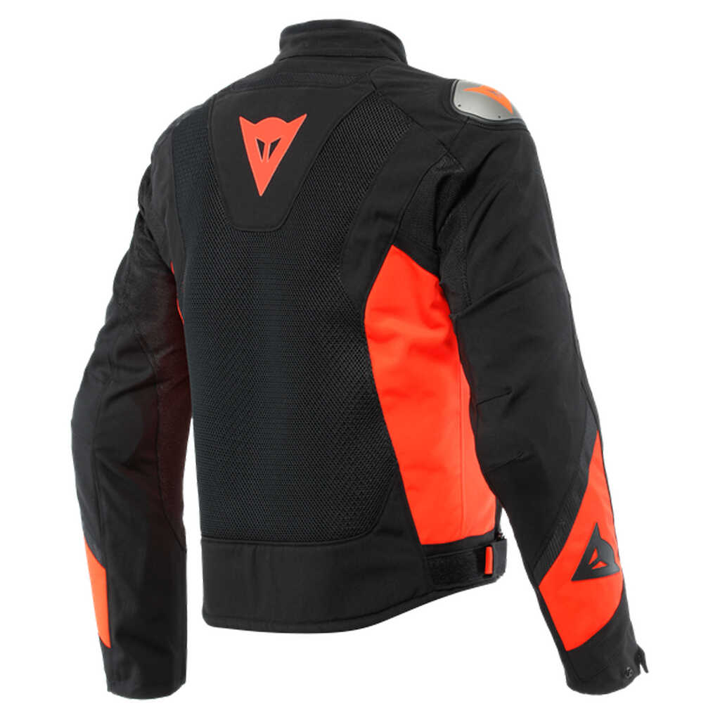 DAINESE ENERGYCA AIR TEXTILE JACKET - BLACK/FLUO-RED