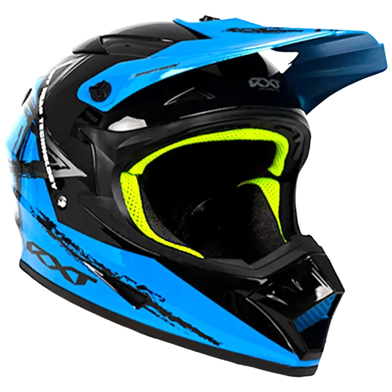 RXT SECTOR WRATH HELMET - GLOSS BLACK/BLUE