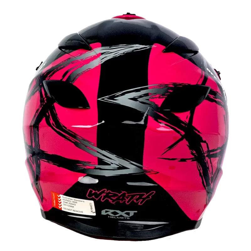 RXT SECTOR WRATH HELMET - GLOSS BLACK/MAGENTA