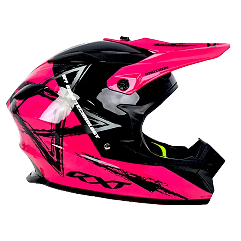 RXT SECTOR WRATH HELMET - GLOSS BLACK/MAGENTA